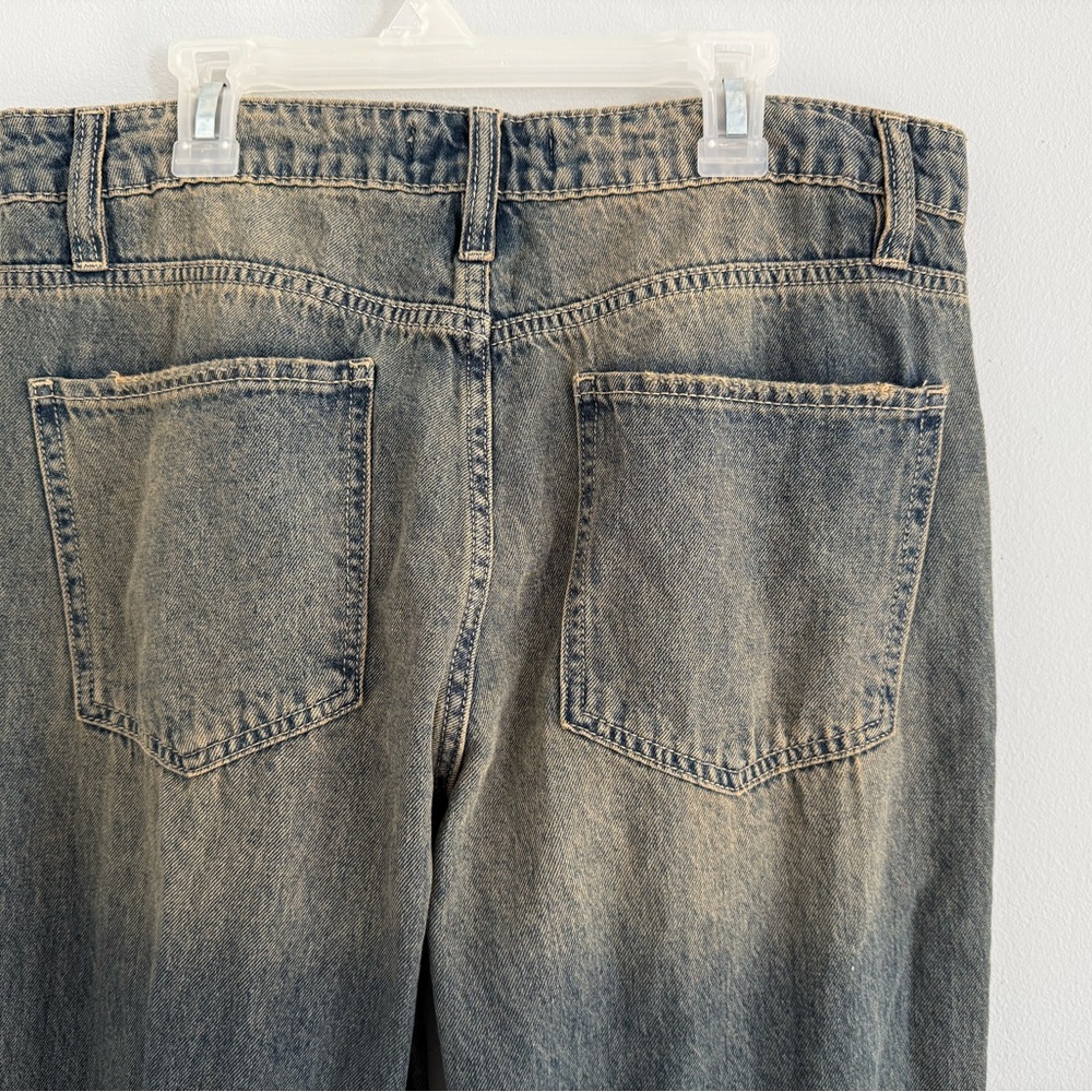 YMI Dirty Wash Straight Leg Mom Jeans - Picture 6 of 6